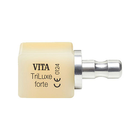 Шлифовка коронки из полевого шпата VITABLOCS TriLuxe forte (Германия)